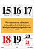 Original Leitspruch-Wochenkalender 2025 - lieferbar ab September