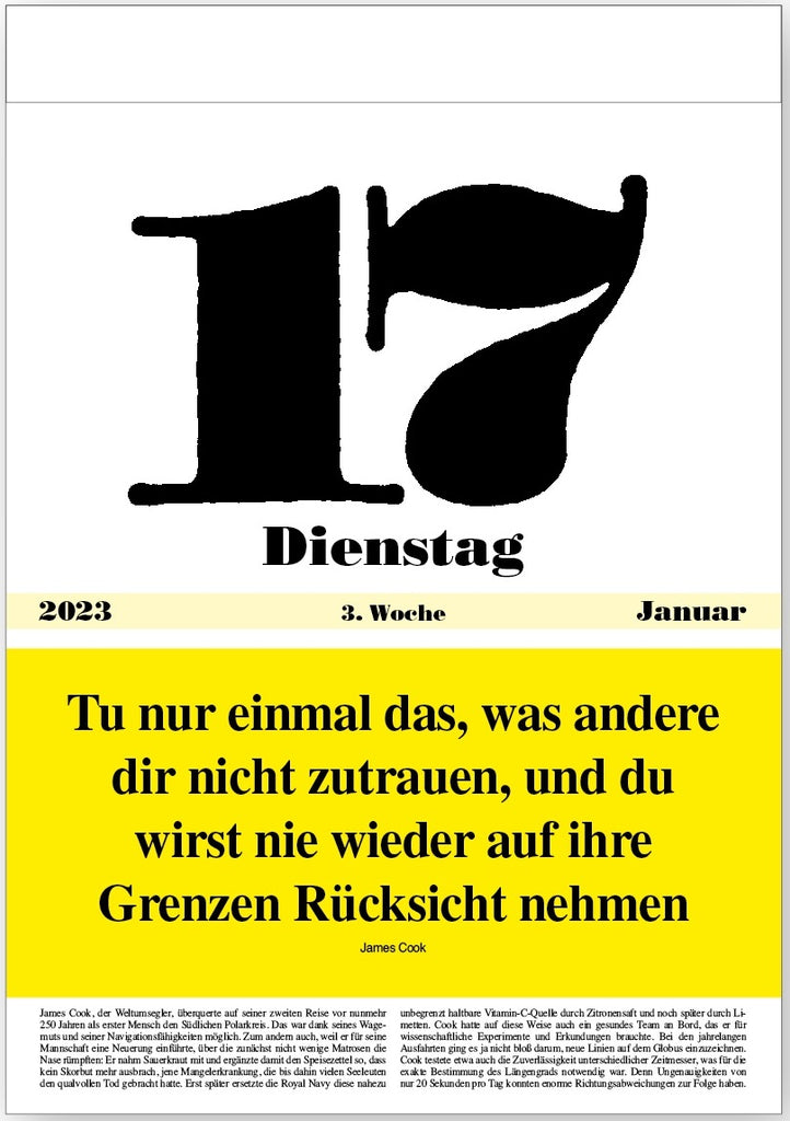 Original Leitspruch-Tageskalender 2025 – Original Leitspruchkalender